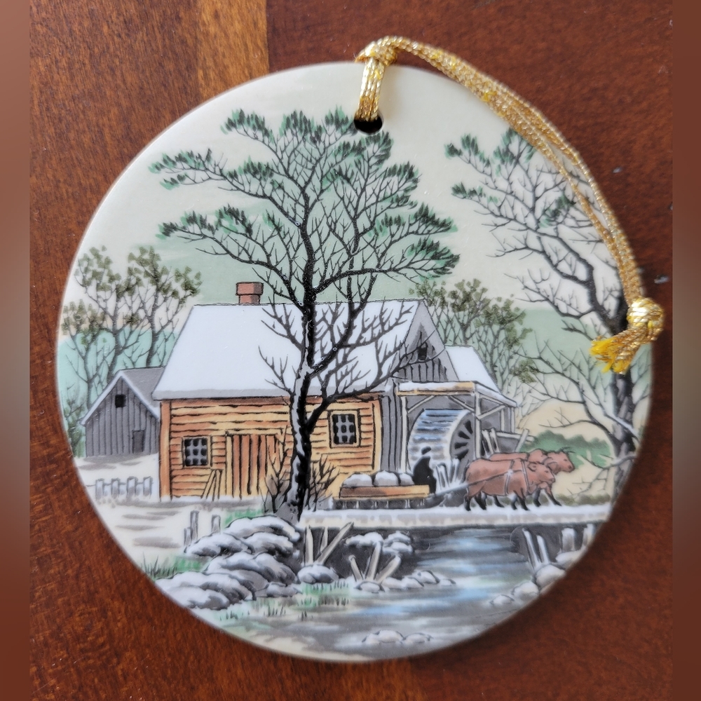 J.E. Caldwell "First Snow" Keepsake or Christmas Ornament